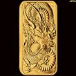 1oz Gold Dragon Bullion Rectangular Coin 2021